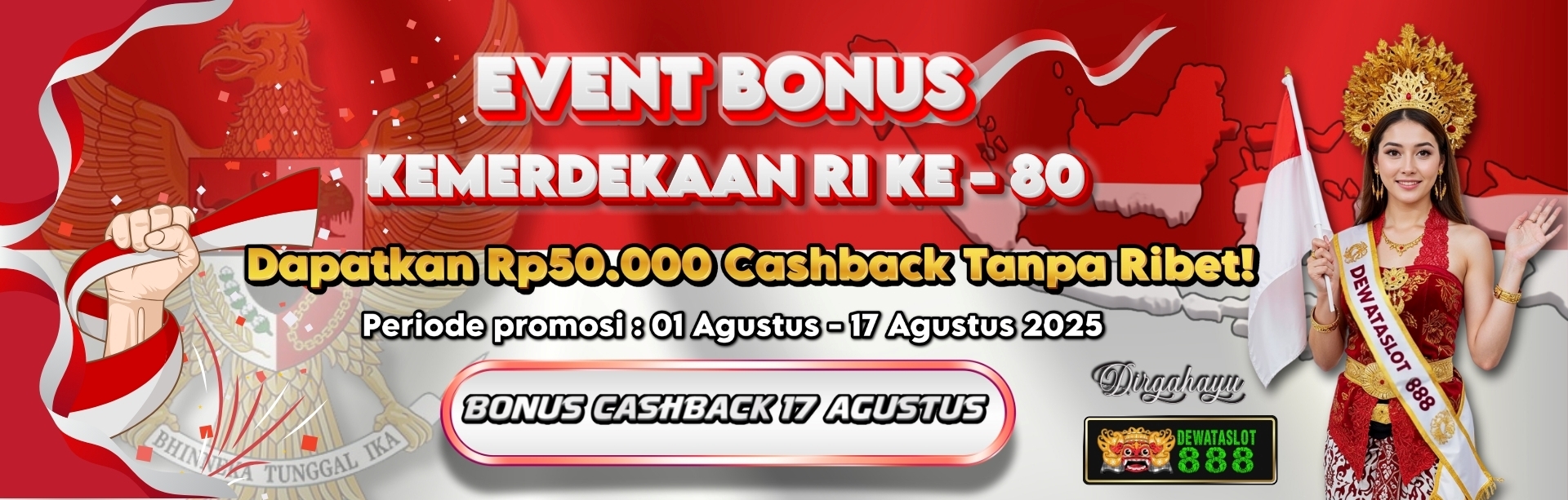 EVENT BONUS HARI KEMERDEKAAN RI-80