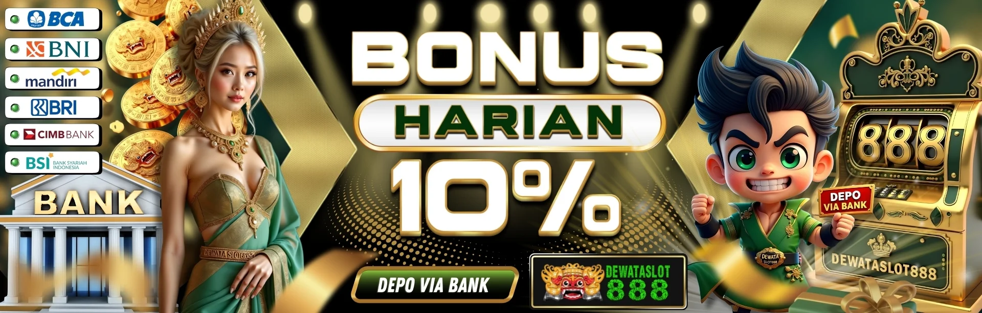 DAILY BONUS 10%
